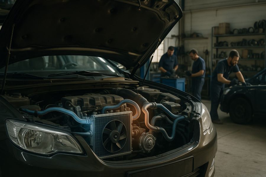 Автозапчасти системы охлаждения: залог надёжной работы вашего авто ❄️
