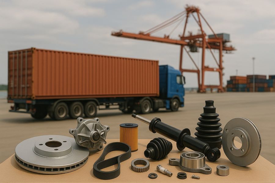 Автозапчасти: логистика Китай–Россия 2025 — быстрее, надёжнее, выгоднее 🚚