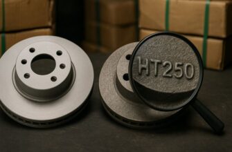 Контрафактные диски HT250: как маркировка и сплав выдают подделку 🚨