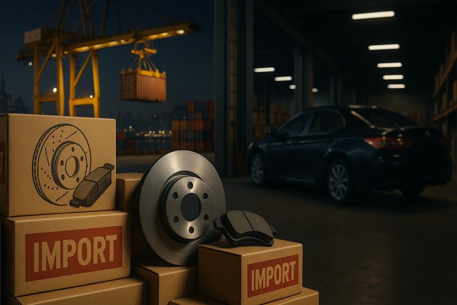 Параллельный импорт автозапчастей: цифры, курсы и фрахт 2024‑2025 🚚