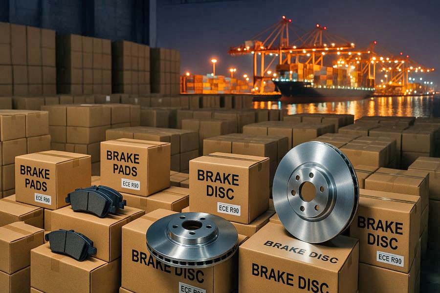 Тормозные колодки и диски из Китая: практический гид для оптовиков 🚚