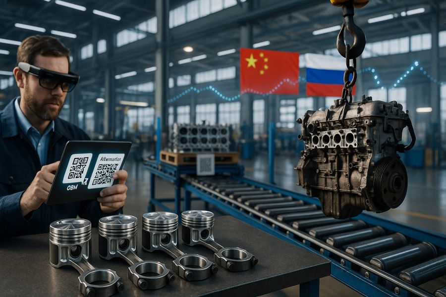 Детали двигателя: сравнение OEM, Aftermarket и контрактных запчастей 🔩🔧