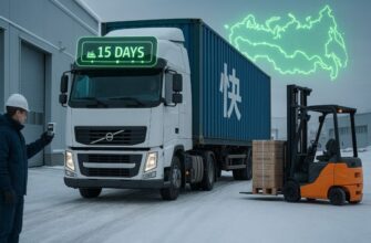 Доставка автозапчастей Китай-Россия: логистика «завод → склад РФ» за 15 дней 🚚